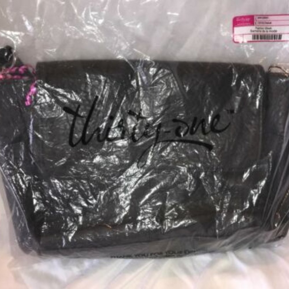 New Thirty One City Charcoal Fashion Week Handbag - Retired